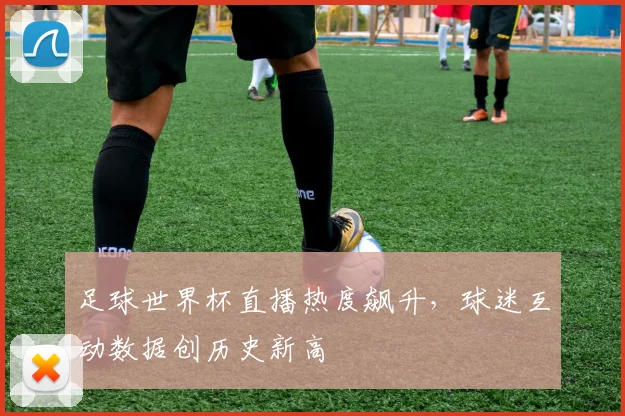足球世界杯直播热度飙升，球迷互动数据创历史新高